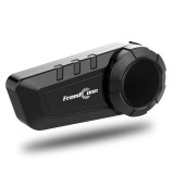 Casca Bluetooth pentru MOTO, FreedConn KY PRO, Intercom pentru 6 persoane 1200m, Autonomie baterie 11 ore, Anulare zgomot, Rezistenta apa IP65, Multip