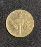 Moneda 10 centesimi 1940 Italia
