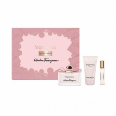 Seturi Femei, Salvatore Ferragamo Signorina Apa de Parfum 100 ml + Lotiune de corp 50 ml + Apa de Parfum 10 ml, 100 + 50 + 10ml foto