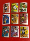 BURUNDI, SPORT MEXIC - 9 VALORI ȘTAMPILATE