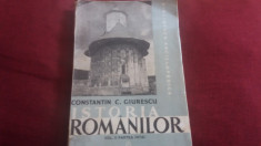 CONSTANTIN C GIURESCU - ISTORIA ROMANILOR 1937 foto