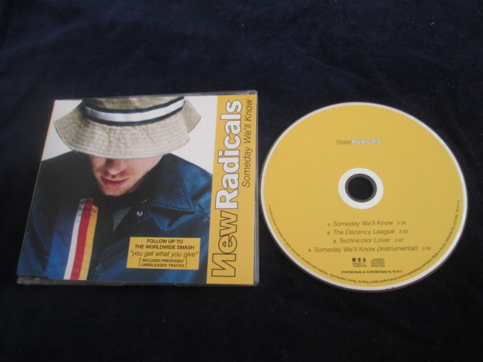 New Radicals - Someday We&#039;ll Know _ maxi single , cd _ MCA ( Europa , 1999 )