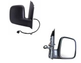 Oglinda exterioara VW Caddy 3/Life (2K) 03.2004-06.2010 Partea Dreapta Crom Convex Electrica Cu Incalzire, carcasa neagra, View Max