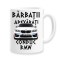 Cana alba personalizata &quot;Barbatii adevarati conduc bmw&quot;, INOVATIX&reg;. 330ml