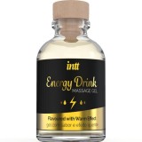 INTT MASSAGE &amp; ORAL SEX - MASSAGE GEL WITH FLAVORED ENERGY CA DRINK AND HEATING EFFECT