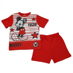 Pijama maneca scurta Mickey Mouse 3-8ani