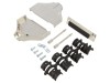 Conector D-Sub Mama 50 Pini pe Cablu ENCITECH, Montare Lipire, Negru, Cod: 6355-0002-15