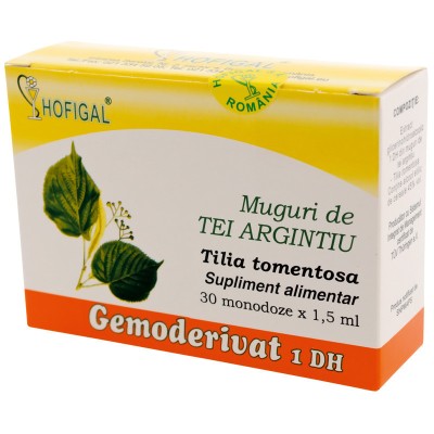 GEMODERIVAT MUGURI TEI ARGINTIU 1,5ML*30MDZ foto