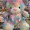Urs de plus Multicolor - Urs Curcubeu 60cm