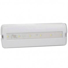 Lampa de iluminat de urgenta Well 6xLed, 3W, Baterie incorporata 1800mAh, 100-240V Mania Tools foto