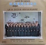 Disc vinil, LP. LA A ZECEA ANIVERSARE: PROGRAM OMAGIAL DE MUZICA ROMANEASCA-CORUL DE CAMERA MADRIGAL-265774, Electrecord