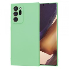 Husa pentru Samsung Galaxy Note 20 Ultra 5G N986 / Note 20 Ultra N985, Techsuit, SoftFlex, Verde Deschis