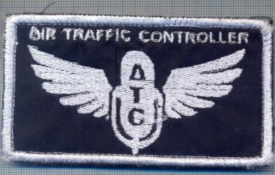 AX 1213 EMBLEMA AVIATIE -AIR TRAFFIC CONTROLLER -PENTRU COLECTIONARI foto