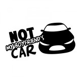 Cumpara ieftin Sticker Not My Boyfriend s Car