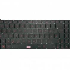 Tastatura Laptop Asus S550C iluminata rosie layout LA (Spanish)