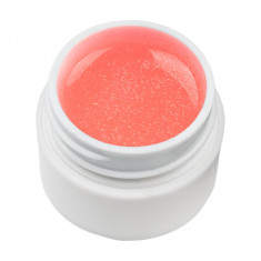 Gel UV Color cu Sclipici ENS PRO #011 - Coral Simple foto