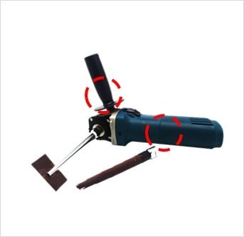 Suport pentru curele abrazive Con / elice