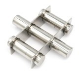 Grilă magnetică rotundă D 150 x 25 mm cu 3 tuburi