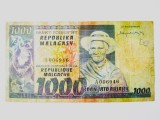 Rara! Republica Malgasa/Madagascar 1000 Francs 1974 la cel mai mic pret