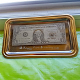 D840-Tavita George Watshington USA- 1 Dollar Fac smile alama cromata aurita.