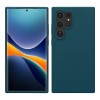 Husa Kwmobile Silicon Verde pentru Samsung Galaxy S24 Ultra, Anti-soc, Compatibila Incarcare Wireless