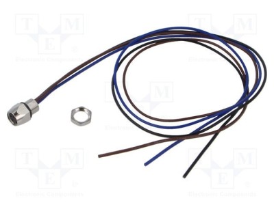 Conector M8 soclu mamă 3 pini 48V 4A IP67 0,5m Lutronic foto