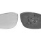Geam oglinda Opel Vectra B (Sedan+Hatchback+Combi) 1995-02.2003 partea dreapta View Max crom convex reglare parghie fara incalzire