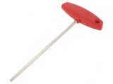 Cheie imbus sferică HEX 4mm 176mm oțel crom-vanadium
