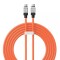 Cablu de date tip-c la tipe-c incarcare super rapida pd100w, 2m baseus coolplay, orange