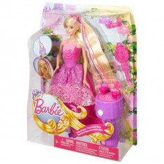 Papusa Barbie Endless Hair Kingdom Regatul Parului DKB62 Mattel foto