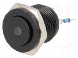Comutator anti-vandalism ONPOW Poz: 2 SPST-NO 2A/36VDC IP65 albă