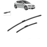 Cumpara ieftin Set 2 Stergatoare SEAT LEON (5F1) 2012-2020, pentru parbriz, Bosch Aerotwin