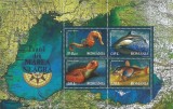 |Romania, LP 1755a/2007, Fauna din Marea Neagra, in bloc de 4 timbre, MNH, Nestampilat