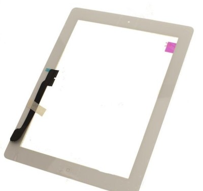 Touchscreen iPad 3, iPad 4, White, Complet foto