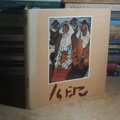 PARASCHIVA GLAUBER POJAR - IOSIF ISER : EXPOZITIE RETROSPECTIVA ( CATALOG ) , 1983 * foto