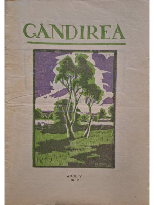 Revista Gandirea, anul V, nr. 2 (editia 1925) foto