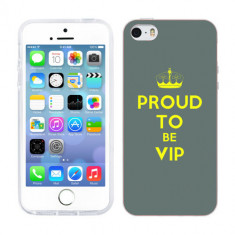 Husa iPhone 5S iPhone 5 Silicon Gel Tpu Model Vip foto