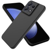 BestCase&reg; Husa Slim Silicon pentru Motorola Moto G75, Negru mat