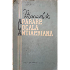 MANUAL DE APARARE LOCALA ANTIAERIANA-COLECTIV