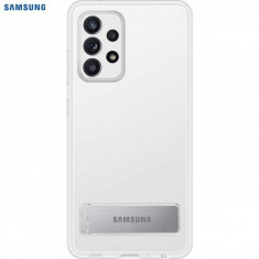 Husa de protectie Samsung A52 Silicone Cover pentru A52, Transparent foto