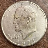 C50 - Moneda foarte veche - America - 1 dollar - litera S - 1971