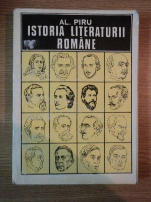 ISTORIA LITERATURII ROMANE de AL. PIRU , 1994 foto