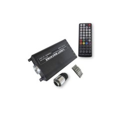 Kit fibra optica LED RGB+W plafon instelat cu efect meteorit - Stea Cazatoare 700 fire ,3m 12V cu aplicatie
