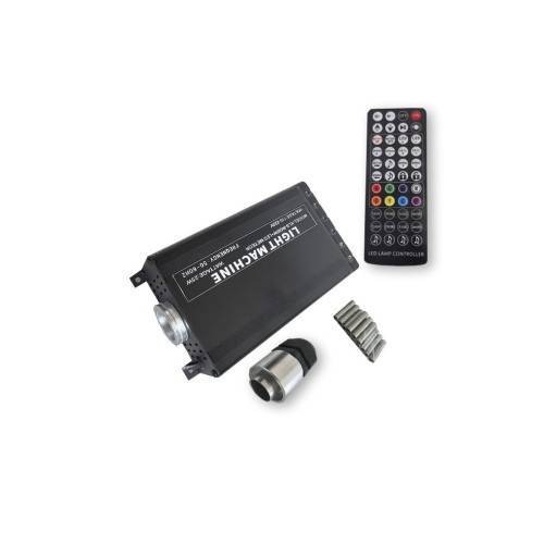 Kit fibra optica LED RGB+W plafon instelat cu efect meteorit - Stea Cazatoare 700 fire ,3m 12V cu aplicatie