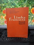 Limba franceză, manual clasa V, Climer, Georgescu, Saraș, București 1958, 001