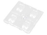 Lentilă LED Pătrată Transparentă 5,18mm