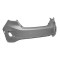 Bara spate FORD FIESTA, 08.2017-, cu 4 gauri senzori parcare; grunduit, de vopsit; cu gauri ornament, ACTIVE,