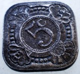 7.927 OLANDA 5 CENTS 1934