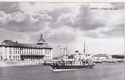 bnk cp Galati - Vedere din port - circulata foto