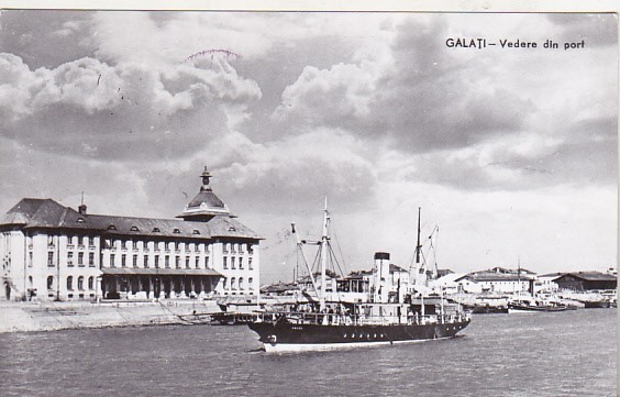 bnk cp Galati - Vedere din port - circulata
